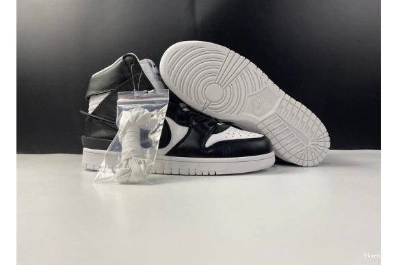 High Dunk Black White CU7544-001 Ambush Nike 1208